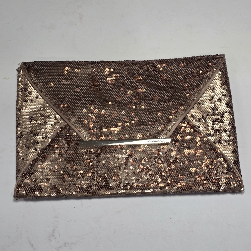 BCBGMaxAzria Sequin Envelope Clutch